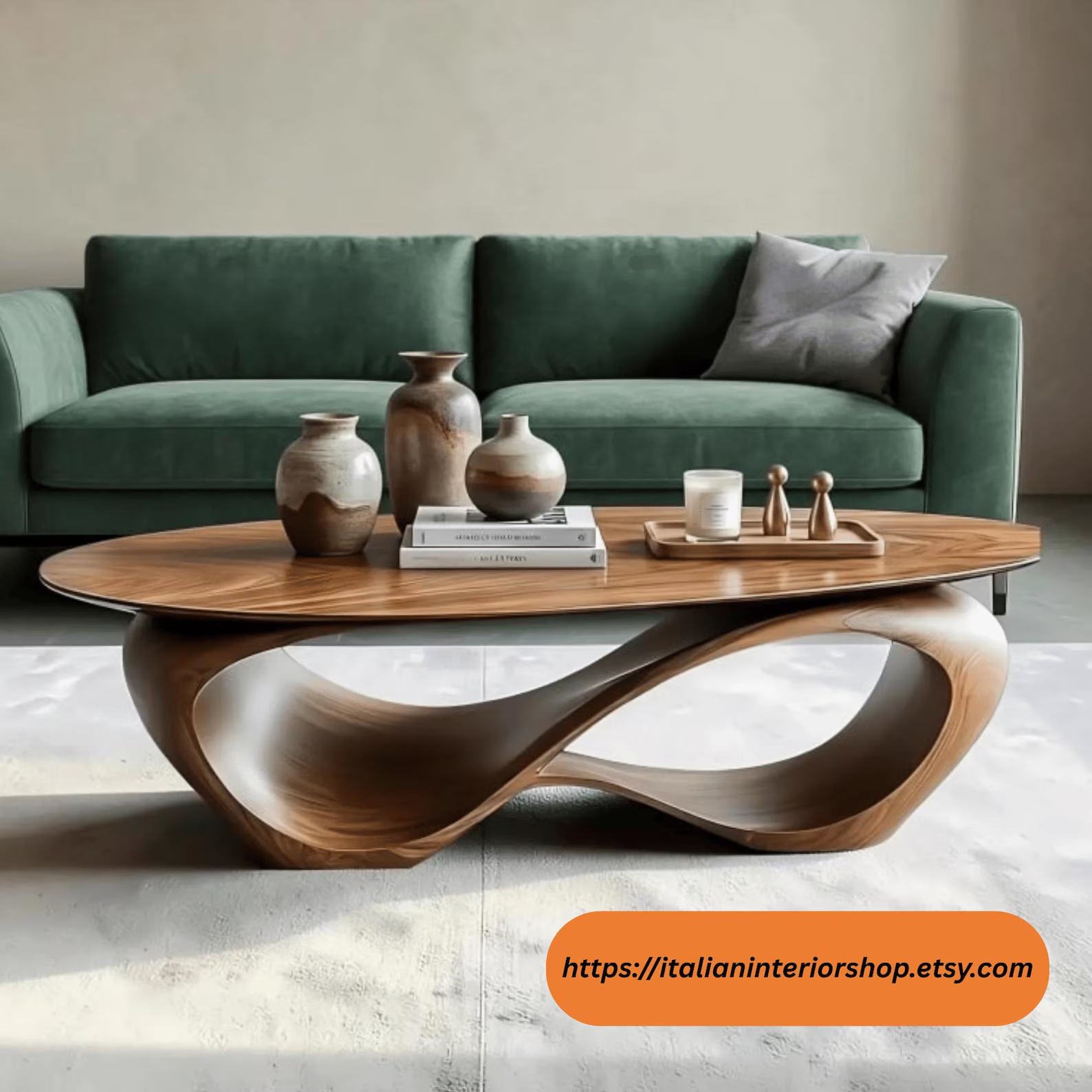 Handmade Solid Wood Coffee Table, cover image