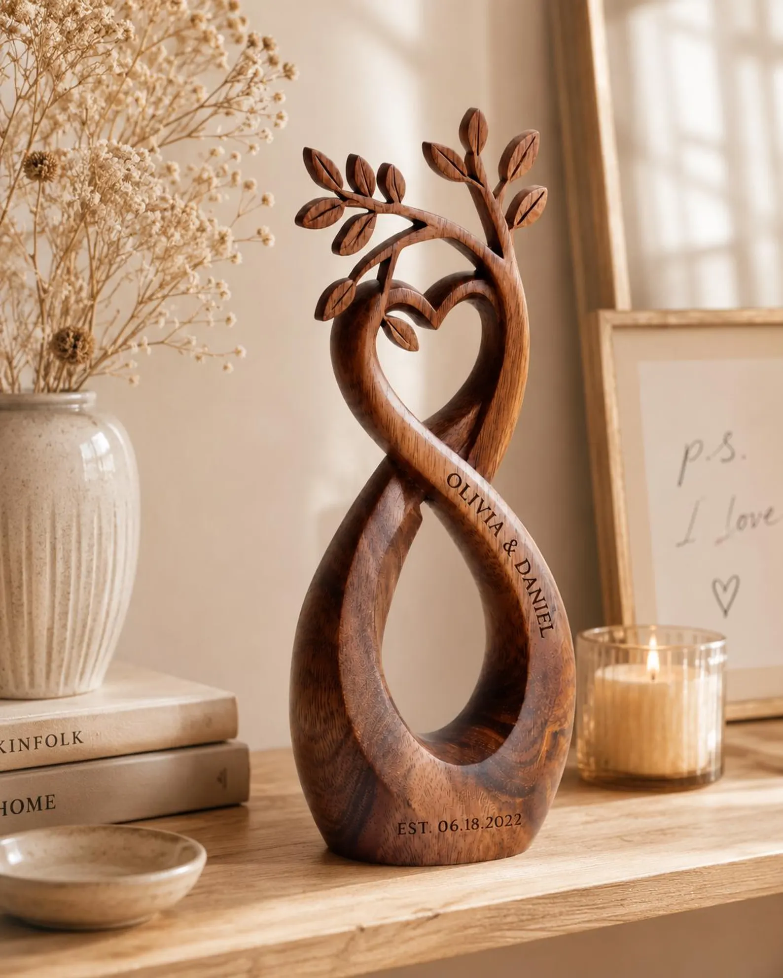 Infinity Heart Tree Sculpture cover image