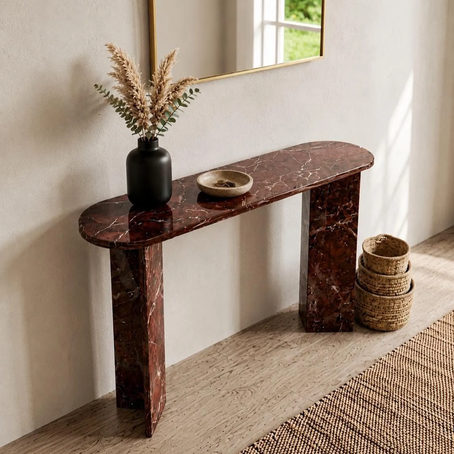 Marble Effect Console Table cover image