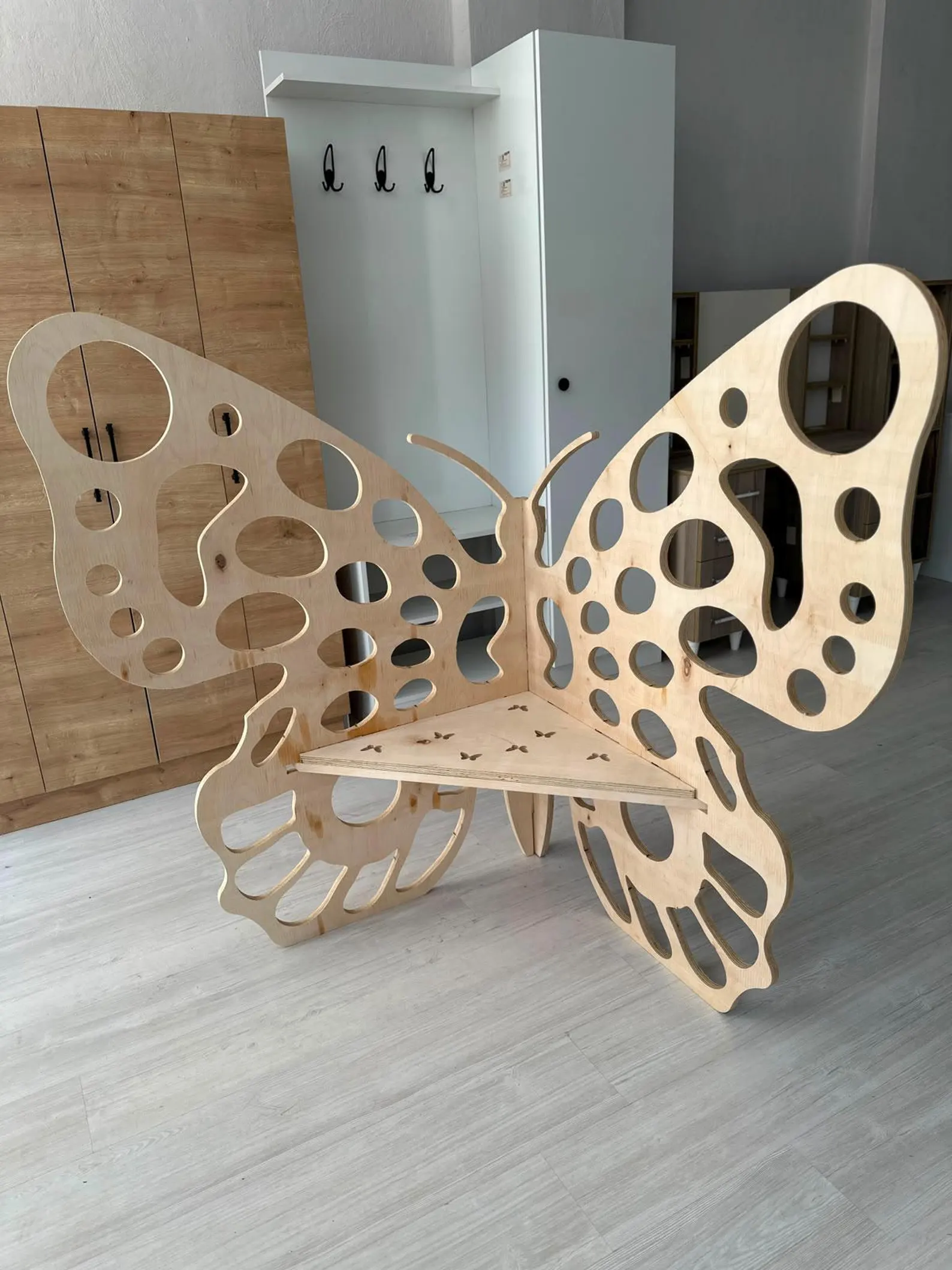 Butterfly Plywood Bench cover image